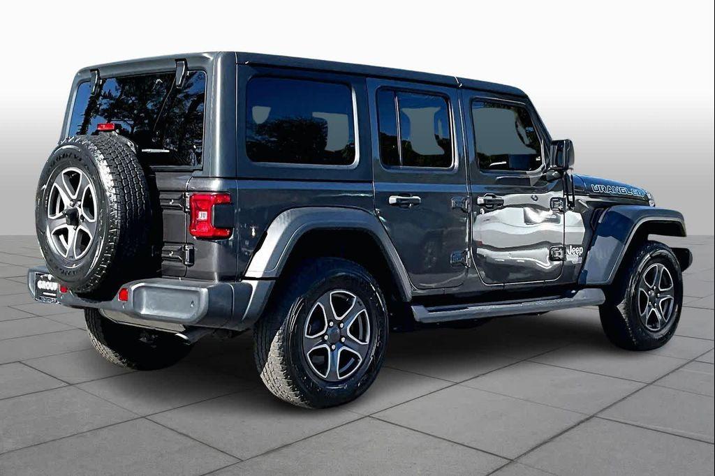 used 2019 Jeep Wrangler Unlimited car, priced at $23,400