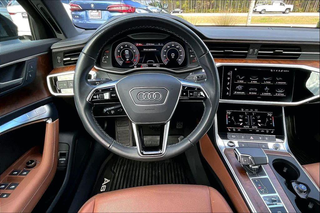 used 2022 Audi A6 car, priced at $34,800
