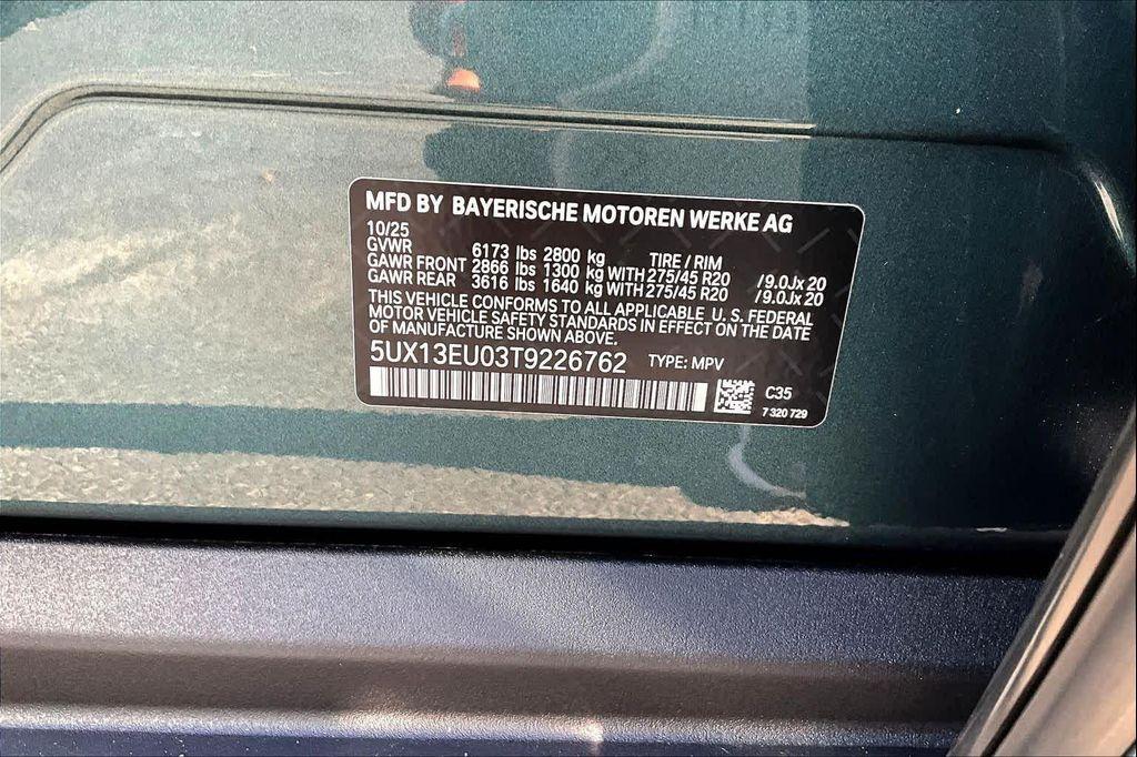 new 2026 BMW X5 car, priced at $76,425