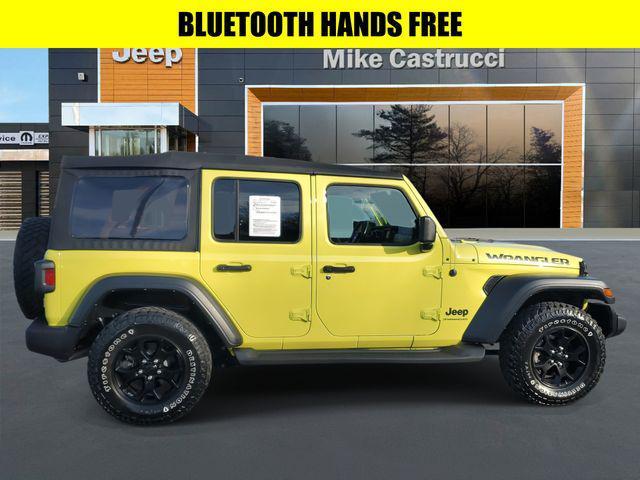 used 2023 Jeep Wrangler car, priced at $31,110