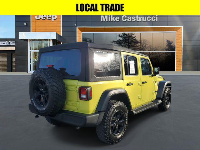 used 2023 Jeep Wrangler car, priced at $31,110