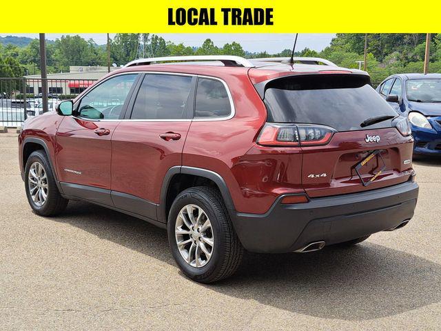used 2021 Jeep Cherokee car, priced at $16,350