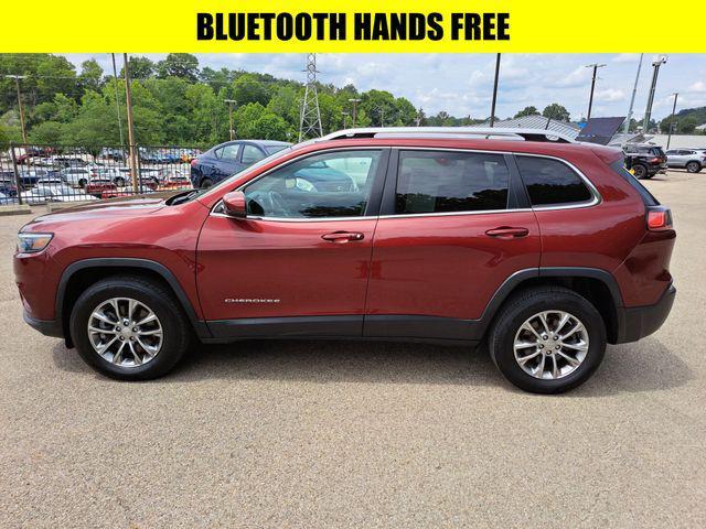 used 2021 Jeep Cherokee car, priced at $16,350
