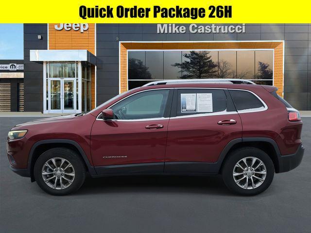 used 2021 Jeep Cherokee car, priced at $16,990
