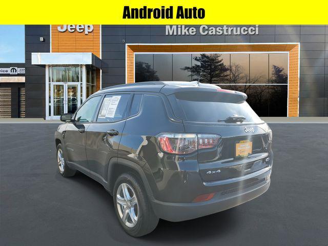 used 2023 Jeep Compass car, priced at $17,367