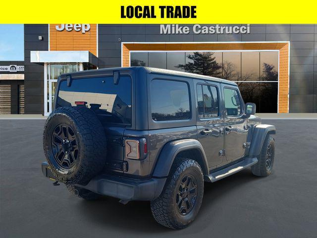 used 2019 Jeep Wrangler Unlimited car, priced at $21,545