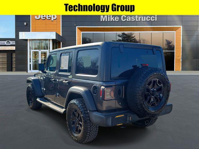 used 2019 Jeep Wrangler Unlimited car, priced at $21,545