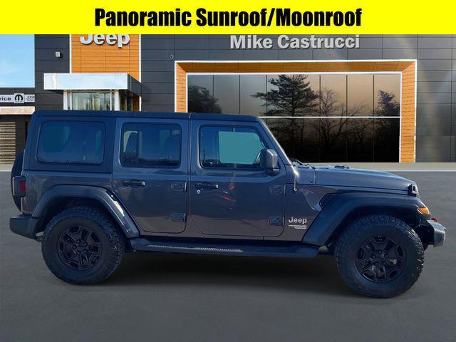 used 2019 Jeep Wrangler Unlimited car, priced at $21,545