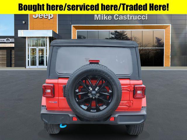 used 2022 Jeep Wrangler Unlimited 4xe car, priced at $30,773