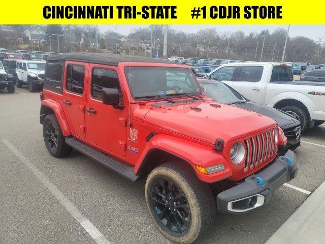 used 2022 Jeep Wrangler Unlimited 4xe car, priced at $31,000