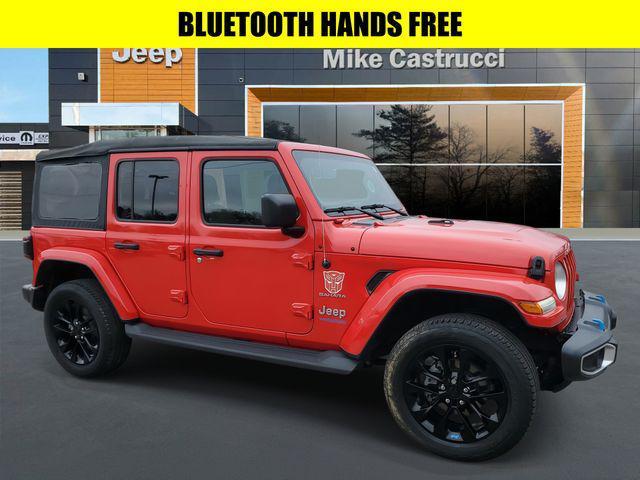 used 2022 Jeep Wrangler Unlimited 4xe car, priced at $30,773