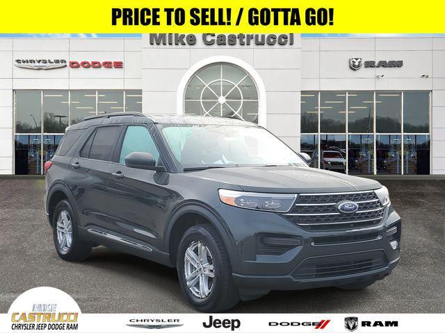 used 2022 Ford Explorer car, priced at $24,792