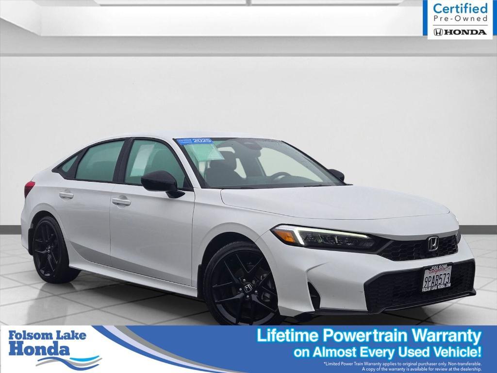 used 2025 Honda Civic car, priced at $25,494