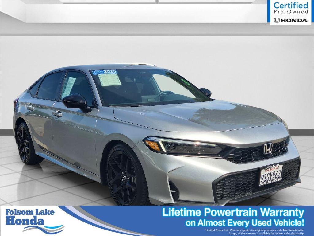 used 2025 Honda Civic car, priced at $27,339