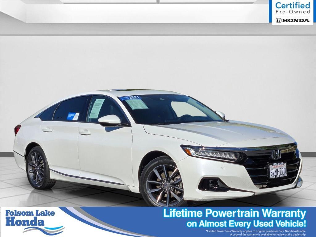 used 2021 Honda Accord car, priced at $27,708