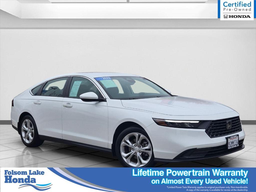used 2023 Honda Accord car, priced at $24,652