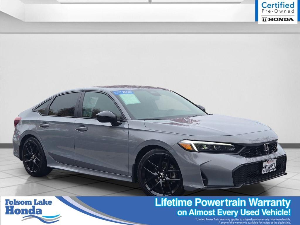 used 2025 Honda Civic car, priced at $25,488