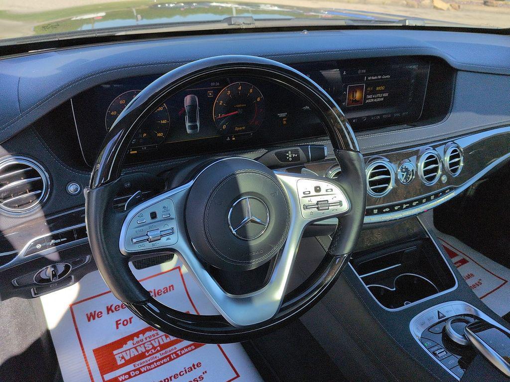 used 2019 Mercedes-Benz S-Class car, priced at $29,994