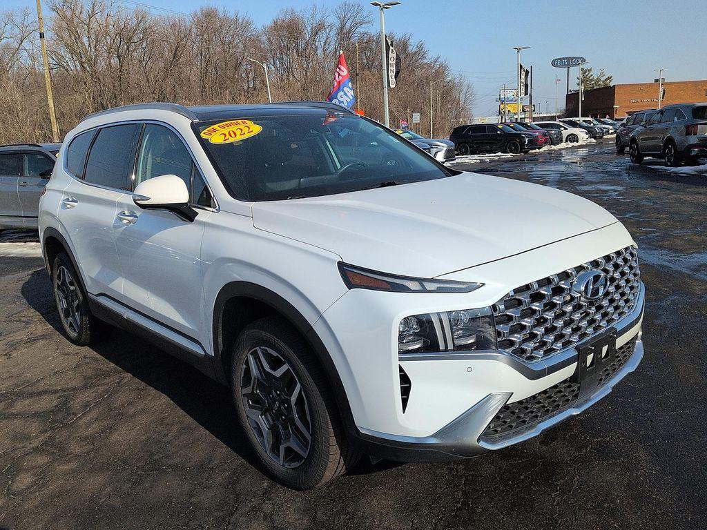 used 2022 Hyundai Santa Fe car, priced at $24,289