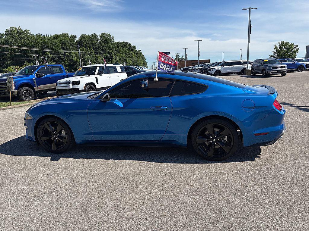 used 2021 Ford Mustang car, priced at $25,242