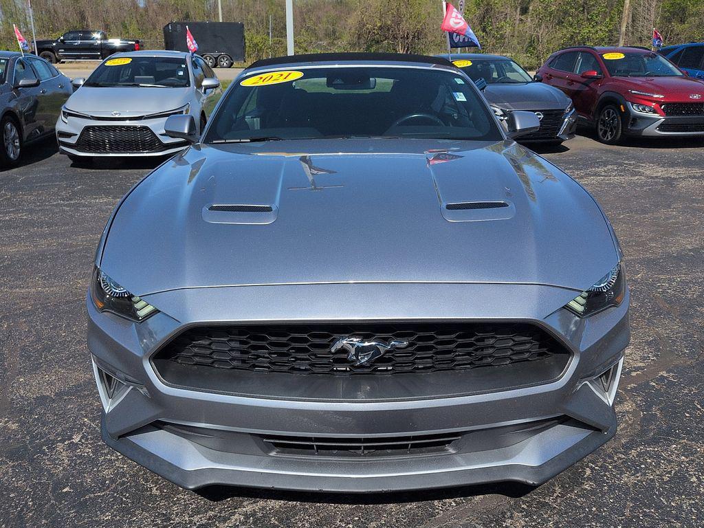 used 2021 Ford Mustang car, priced at $24,830