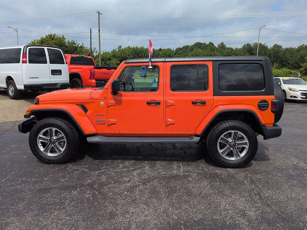 used 2018 Jeep Wrangler Unlimited car, priced at $24,507