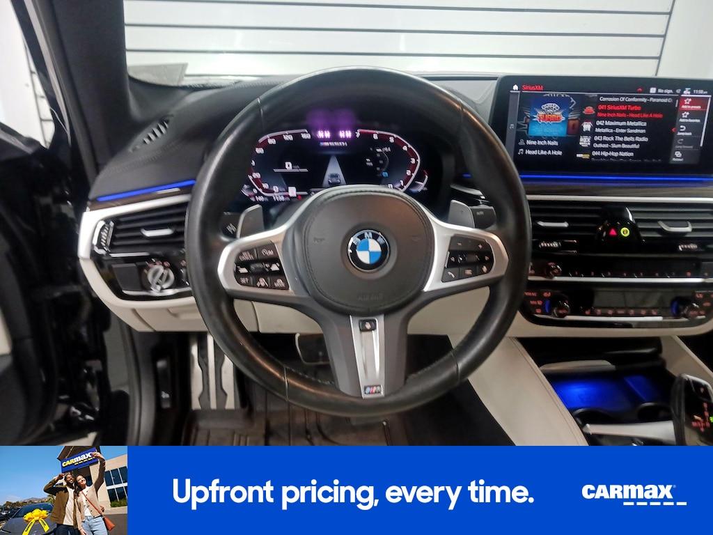 used 2023 BMW M550 car, priced at $59,998