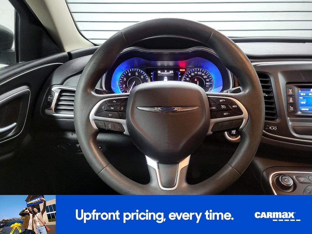 used 2015 Chrysler 200 car, priced at $13,599