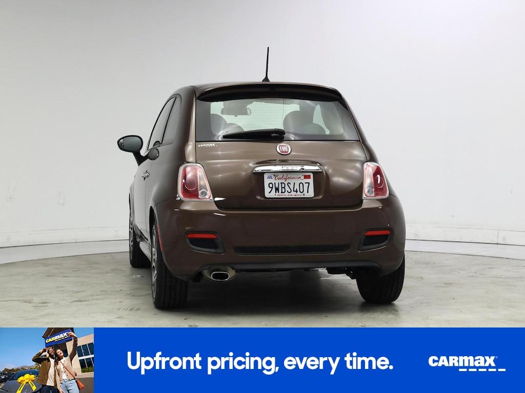 used 2015 FIAT 500 car, priced at $12,599