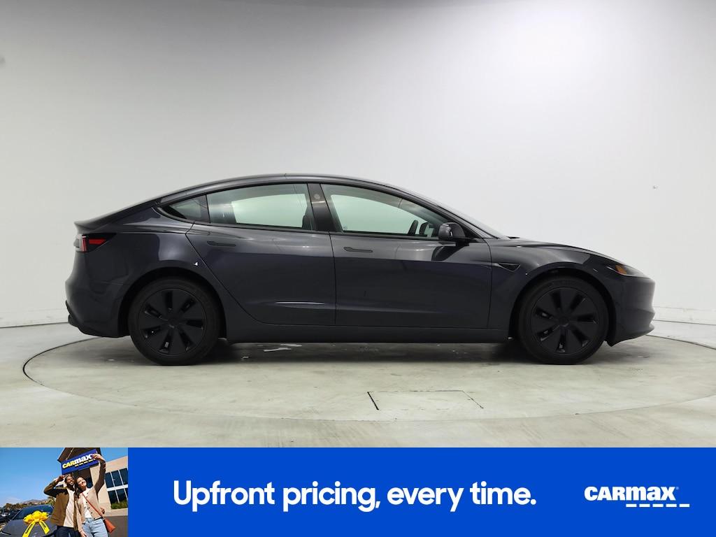 used 2025 Tesla Model 3 car, priced at $38,998