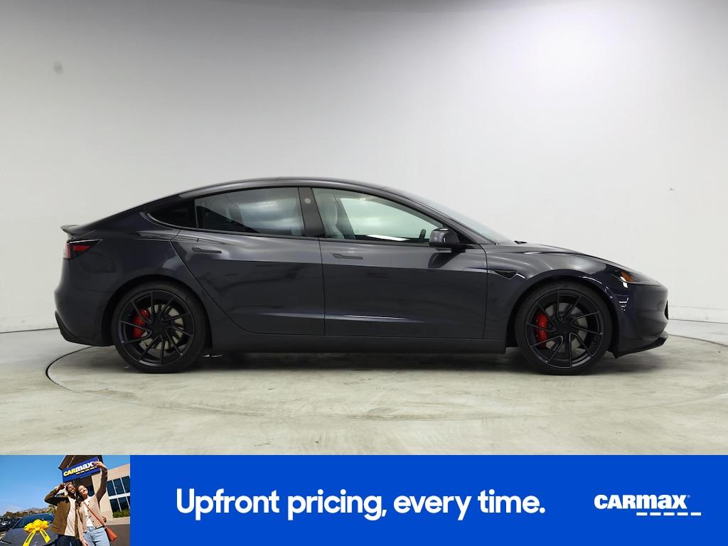 used 2025 Tesla Model 3 car, priced at $50,998