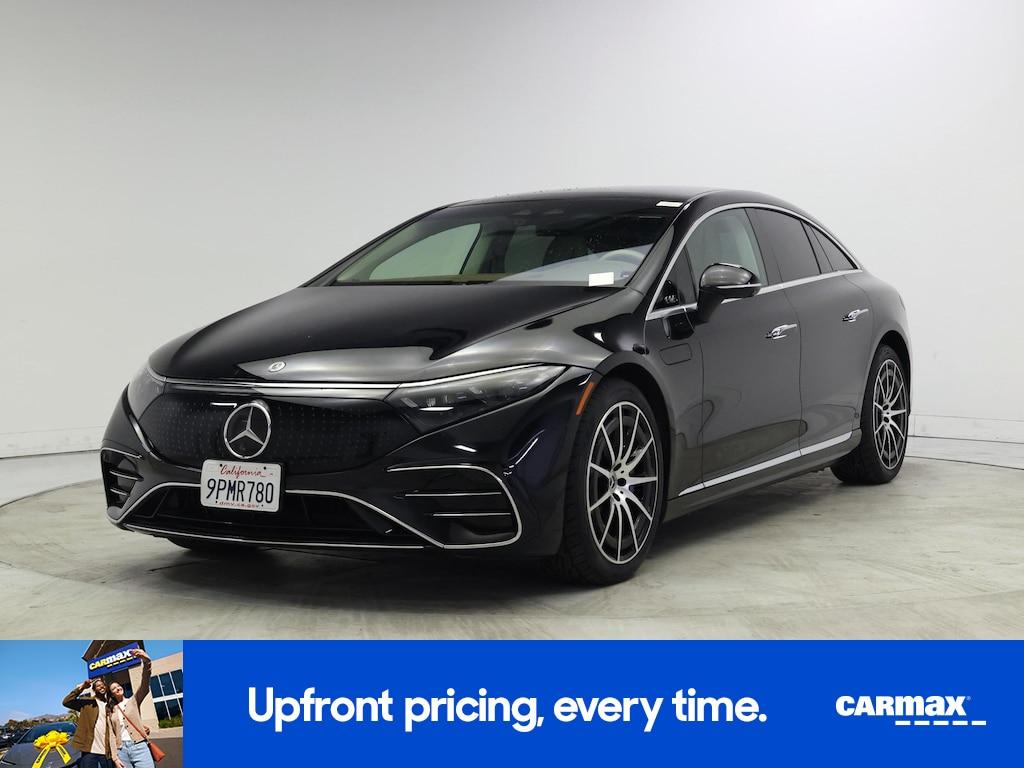 used 2023 Mercedes-Benz EQS 580 car, priced at $52,998