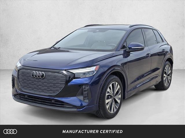 used 2025 Audi Q4 e-tron car, priced at $34,799
