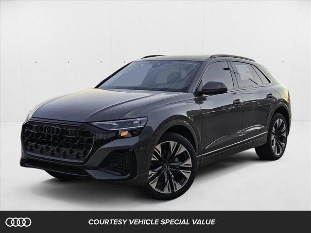 new 2025 Audi Q8 car, priced at $75,739