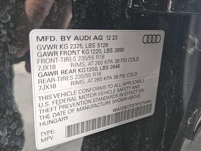 used 2024 Audi Q3 car, priced at $30,875