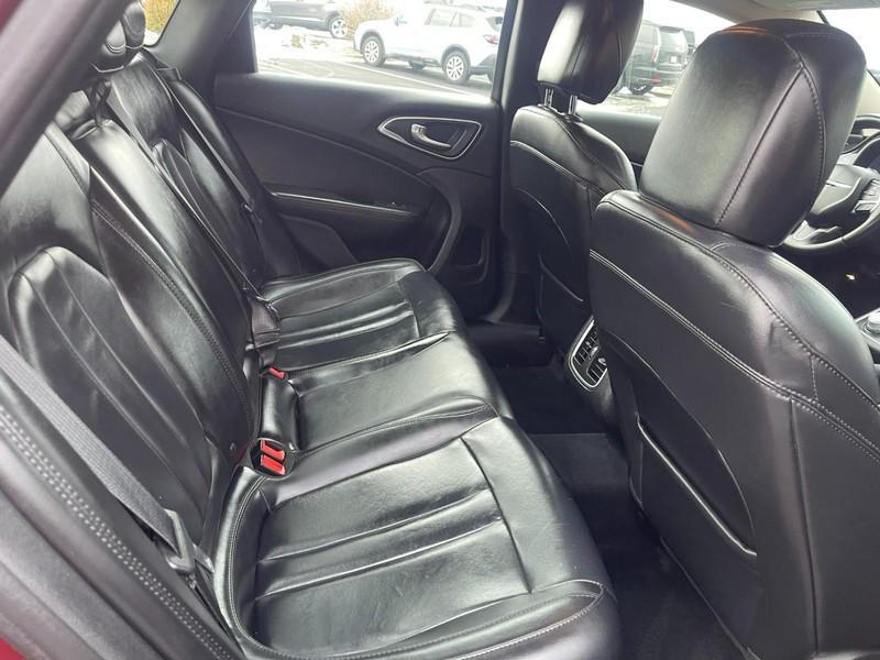 used 2015 Chrysler 200 car, priced at $10,500