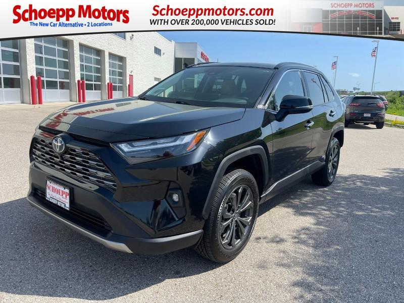 used 2023 Toyota RAV4 Hybrid car, priced at $34,996