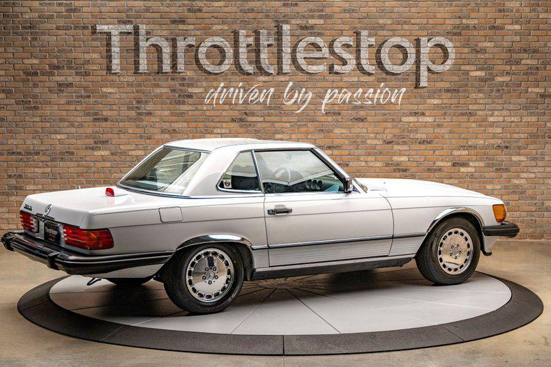 used 1987 Mercedes-Benz 560SL car, priced at $17,900