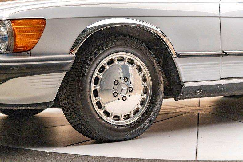 used 1987 Mercedes-Benz 560SL car, priced at $17,900
