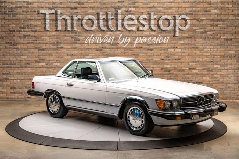 used 1987 Mercedes-Benz 560SL car, priced at $17,900