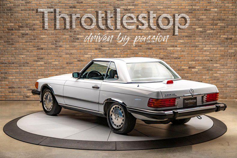 used 1987 Mercedes-Benz 560SL car, priced at $17,900