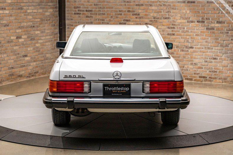 used 1987 Mercedes-Benz 560SL car, priced at $17,900