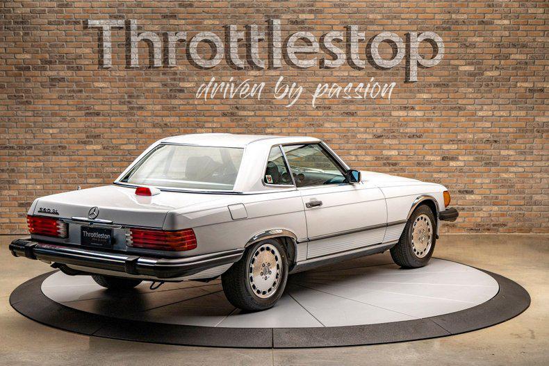 used 1987 Mercedes-Benz 560SL car, priced at $17,900