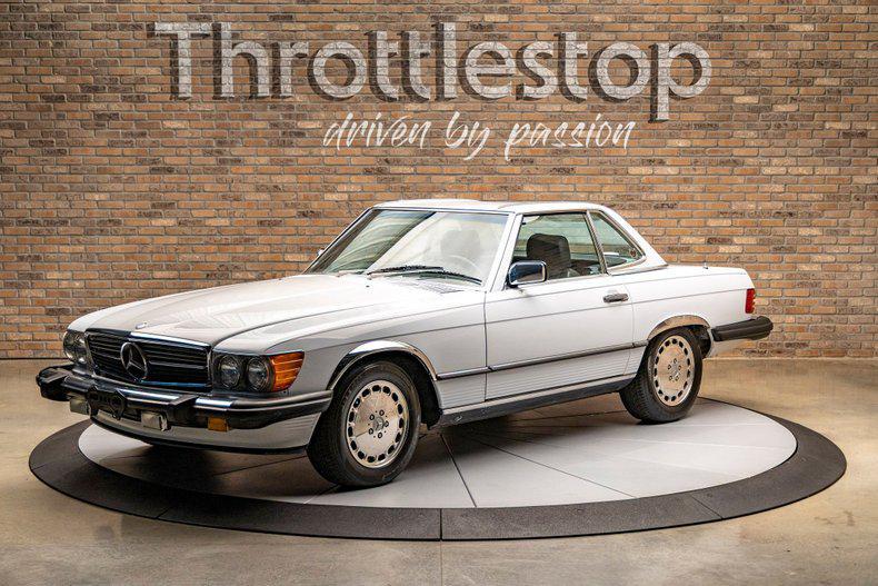 used 1987 Mercedes-Benz 560SL car, priced at $17,900