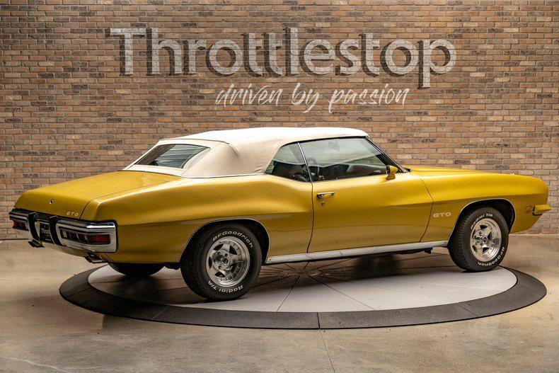 used 1971 Pontiac GTO car, priced at $49,900
