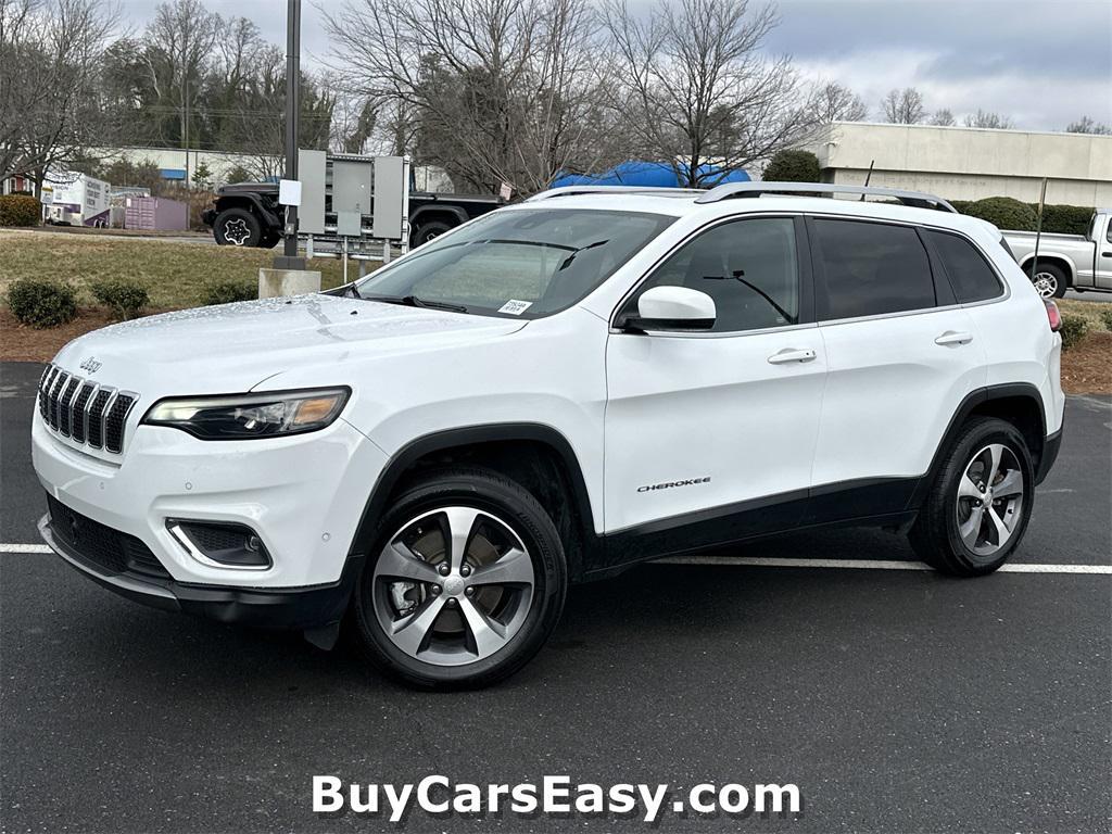 used 2021 Jeep Cherokee car, priced at $19,333