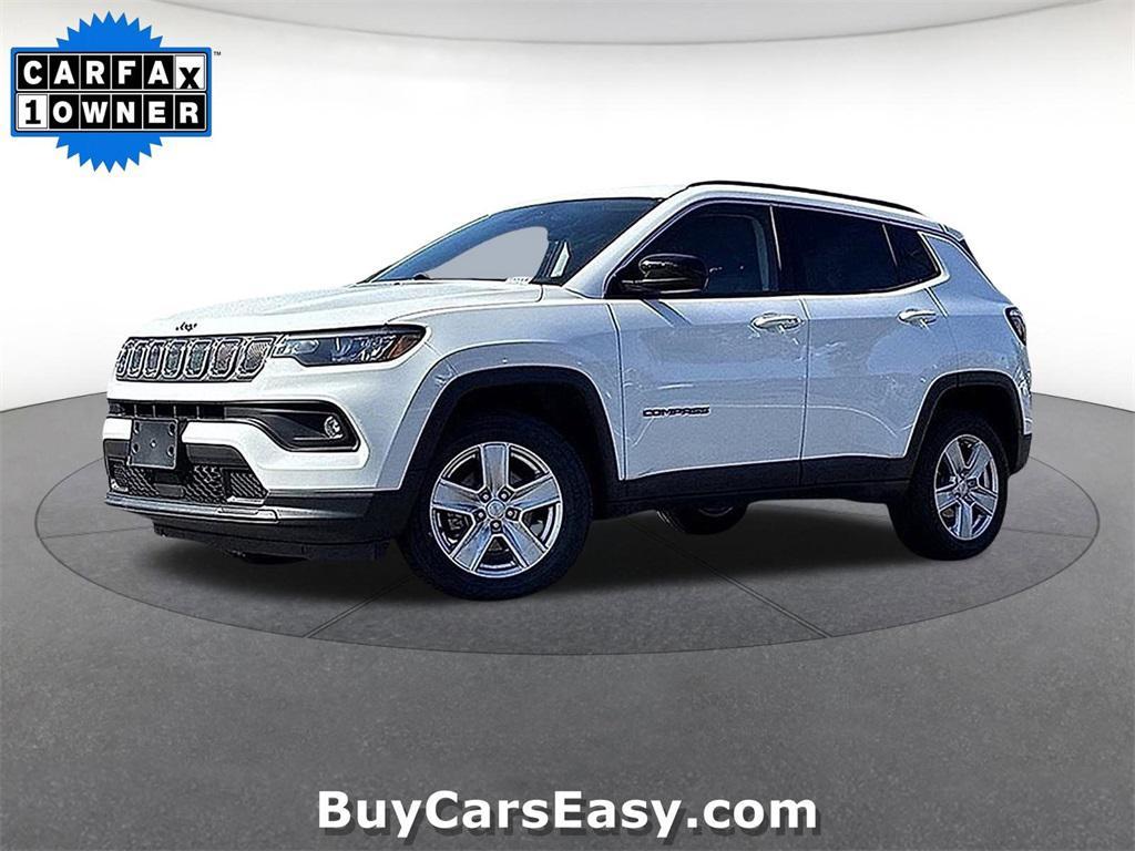 used 2022 Jeep Compass car, priced at $19,399