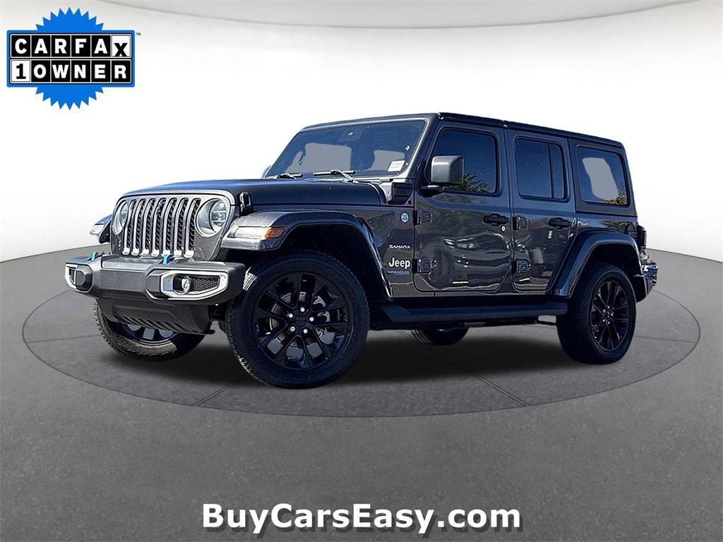 used 2022 Jeep Wrangler Unlimited 4xe car, priced at $28,139