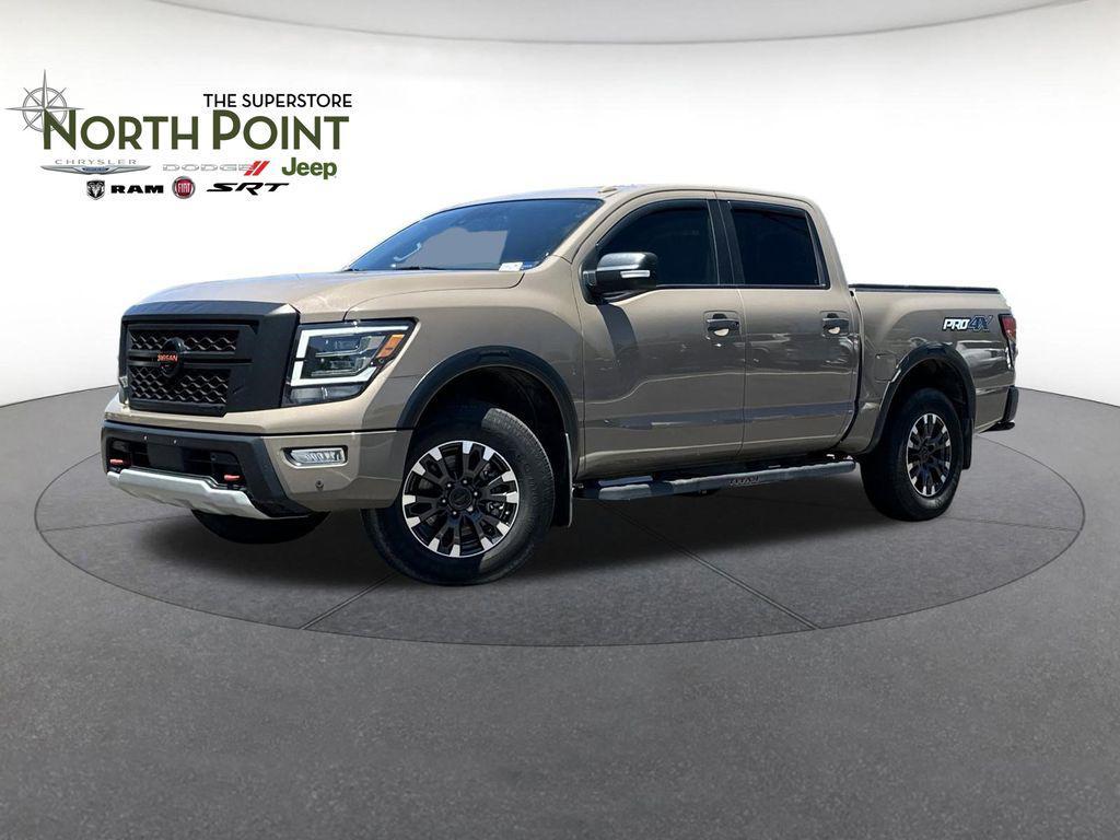 used 2021 Nissan Titan car, priced at $32,613