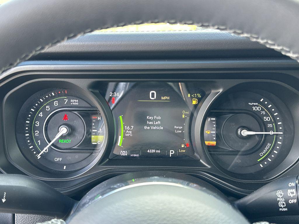 used 2025 Jeep Wrangler 4xe car, priced at $35,147